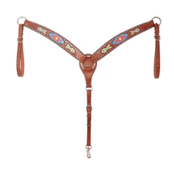 Oxbow Hand-Painted Southwest Style Breast Collar