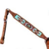 Shiloh Turquoise/Brown/Burgundy Beaded Breast Collar -Horseway Store 14031 1 2breastcollar