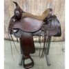 Circle Y Apache Trail Saddle With Shell Border And Tan Seat, 16 Inch -Horseway Store 1651 8601 05 1