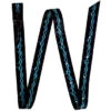 Showman Teal Barbwire Tie Strap -Horseway Store 177140