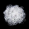 500 Pack Clear And Sparkle Rubber Bands 1 500 Pack Clear And Sparkle Rubber Bands -Horseway Store 24 600 30
