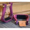Nettles 2" Distressed Pink Barrel Racing Stirrups 1 Nettles 2" Distressed Pink Barrel Racing Stirrups -Horseway Store 2 gbrdp
