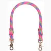 Mustang Pink Turquoise And Lime Wither Strap -Horseway Store 3108 WVN