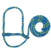 Weaver Leather Blue & Lime Green Sheep Or Goat Halter -Horseway Store 35 7840 S10