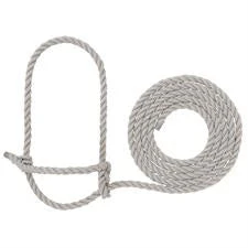 Weaver Leather Weaver Grey Cow Rope Halter
