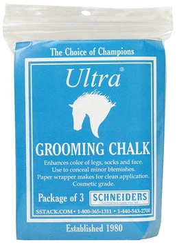 Ultra White Grooming Chalk 3 Ultra White Grooming Chalk