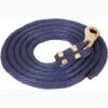 Mustang Navy 9' Poly Lead Rope With Bull Snap 2 Mustang Navy 9' Poly Lead Rope With Bull Snap -Horseway Store 6001 F