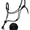 Weaver Leather Weaver Diamond Braid Rope Halter And Lead - Black -Horseway Store 61500 xxx 0122735 s