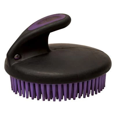 Weaver Leather Purple And Black Palm Curry Comb 3 Weaver Leather Purple And Black Palm Curry Comb