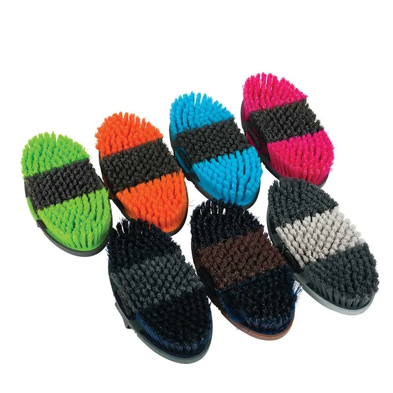 Partrade Two Tone Flexible Body Brush - Navy/Grey 4 Partrade Two Tone Flexible Body Brush - Navy/Grey - Image 2