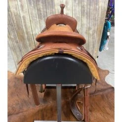 HR Saddlery 15.5 Inch Basic Ranch Cutter Saddle 11 HR Saddlery 15.5 Inch Basic Ranch Cutter Saddle -Horseway Store Back bcf8c7e1 423f 42ee bf30 2ad8c6b21771