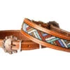 Beaded Inlay Dog Collar