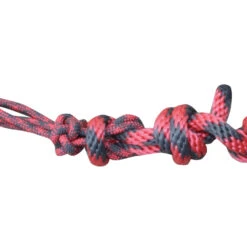 Professional's Choice Coral And Charcoal Rope Halter