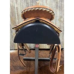 HR Saddlery 15.5 Inch Barrel Saddle 9 HR Saddlery 15.5 Inch Barrel Saddle -Horseway Store IMG 7100