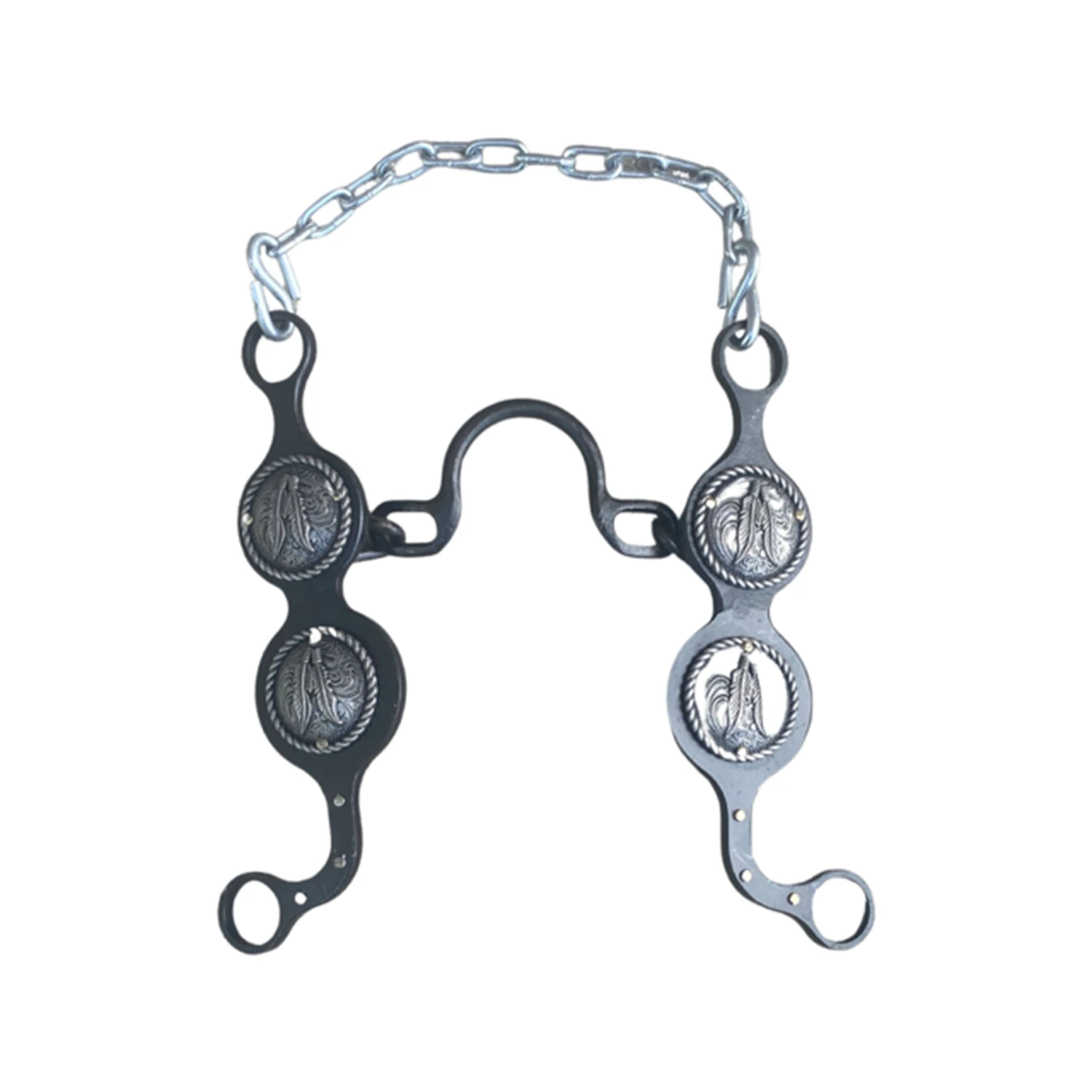 Paul Petska Long Shank Chain Port Bit 3 Paul Petska Long Shank Chain Port Bit