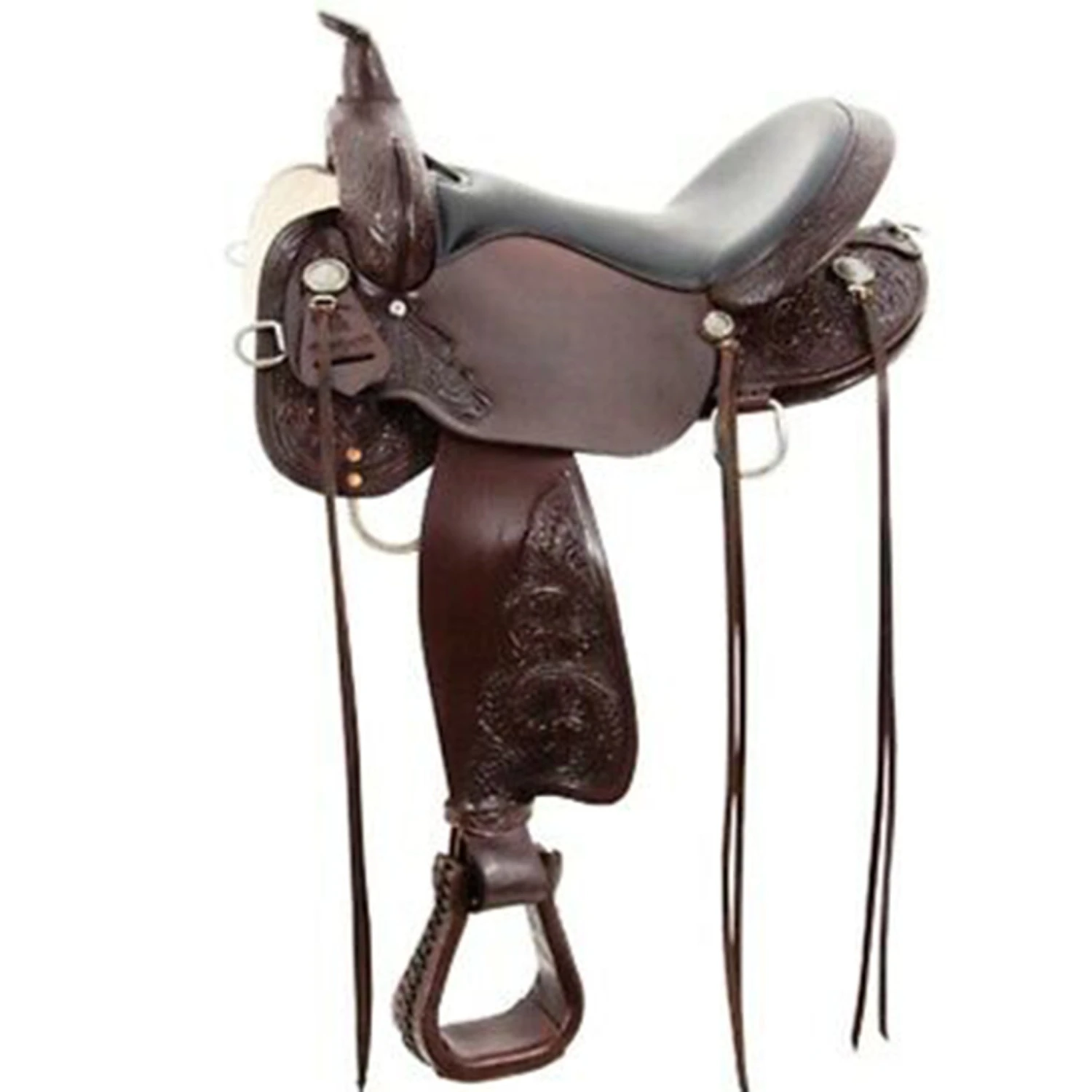 Circle Y 16-Inch-Wide Mesquite Round Skirt Trail Saddle 3 Circle Y 16-Inch-Wide Mesquite Round Skirt Trail Saddle
