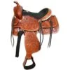 Double T Floral Youth Saddle 2 Double T Floral Youth Saddle -Horseway Store Picture334
