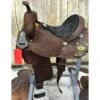 Double J 14 Inch Pozzi Roughout Barrel Saddle -Horseway Store Pozziside