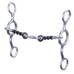 Reinsman Jr. Cowhorse Twisted Wire Dog Bone Bit