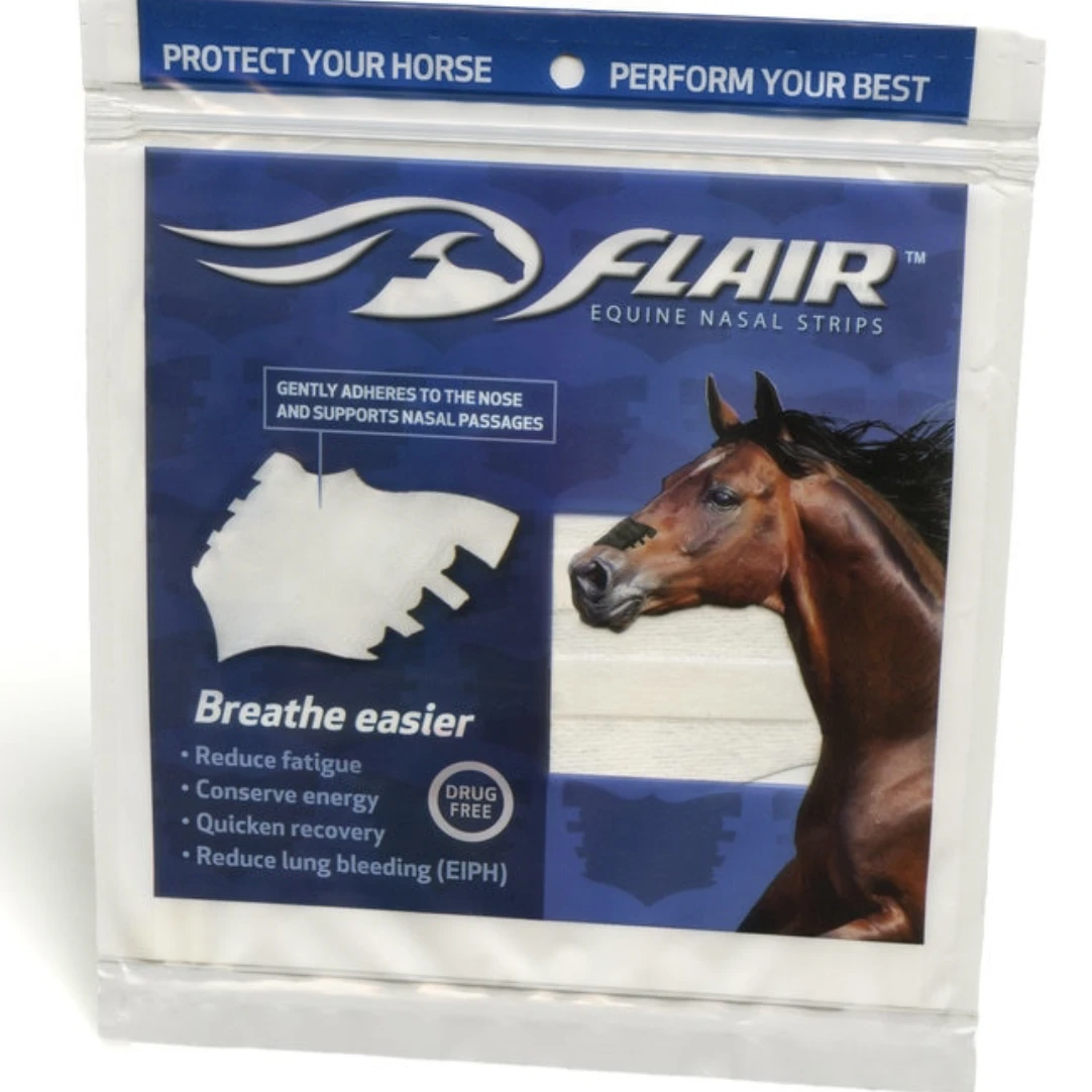 Flair Equine Nasal Strips White 6 Pack 4 Flair Equine Nasal Strips White 6 Pack - Image 2