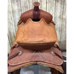 HR Saddlery 16 Inch Signature Will James Roping Saddle -Horseway Store WillBack