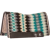 Classic Equine Charcoal & Teal Zone Pad -Horseway Store ZBT4 075.185 115.main