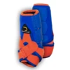 Dynamic Edge Royal Blue And Orange Sport Boots -Horseway Store deboots4
