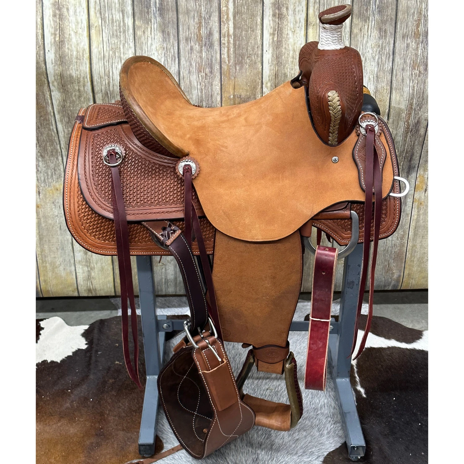 HR Saddlery 15.5 Fits Better Saddle 4 HR Saddlery 15.5 Fits Better Saddle - Image 2