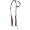 Cashel Bead Slip Ear Headstall - Santa Fe -Horseway Store sa hfbd20 sf e