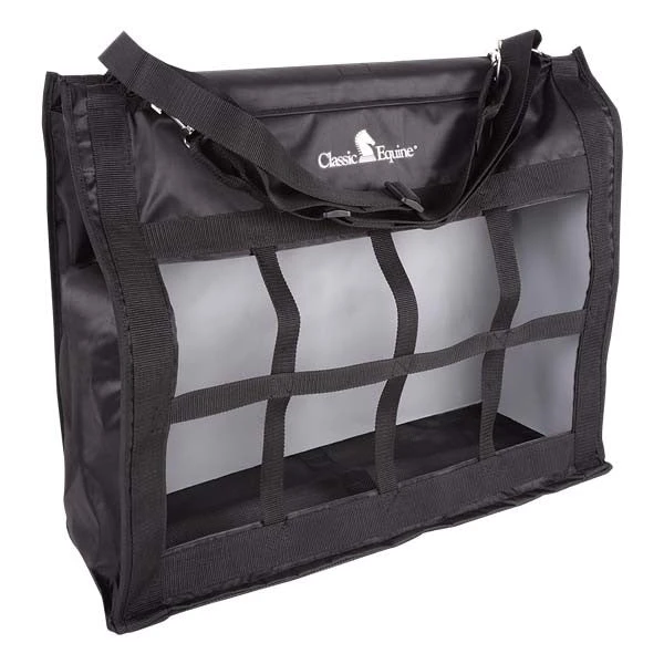 Classic Equine Topload Hay Bag Black 3 Classic Equine Topload Hay Bag Black