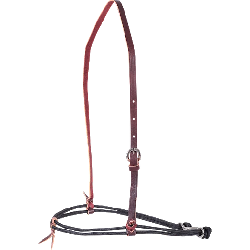 Martin Saddlery Double Rope Noseband Shrink Tube Tiedown 3 Martin Saddlery Double Rope Noseband Shrink Tube Tiedown
